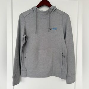 Antigua Heather Gray Hoodie